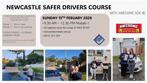 Newcastle Safer Drivers Course, Noah's on the beach, Newcastle, 14 ...