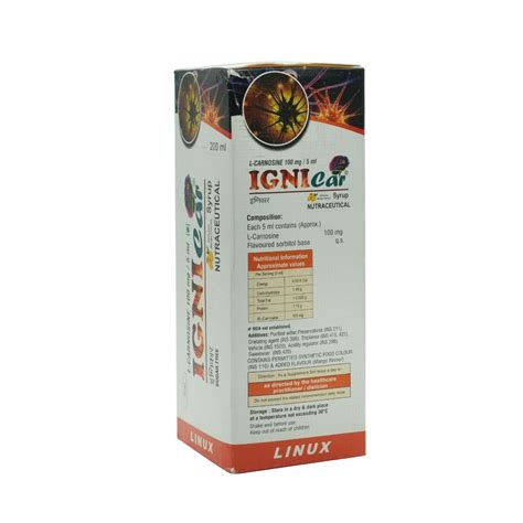 Ignicar Syrup 200 ml Price, Uses, Side Effects, Composition - Apollo ...