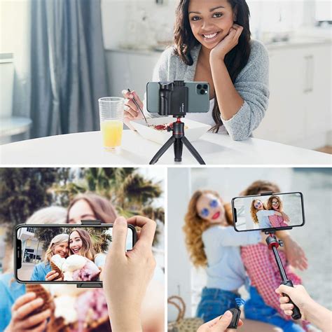 ULANZI Smartphone Tripod Mount with Bluetooth Remote – HIFFIN