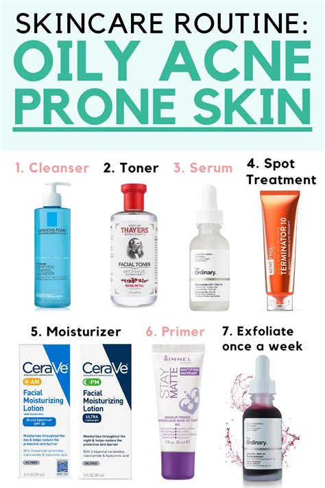 acne prone skin care