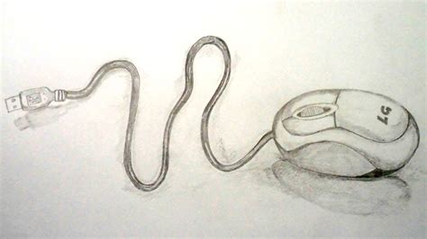 Image result for How to Draw a Computer Mouse Easy