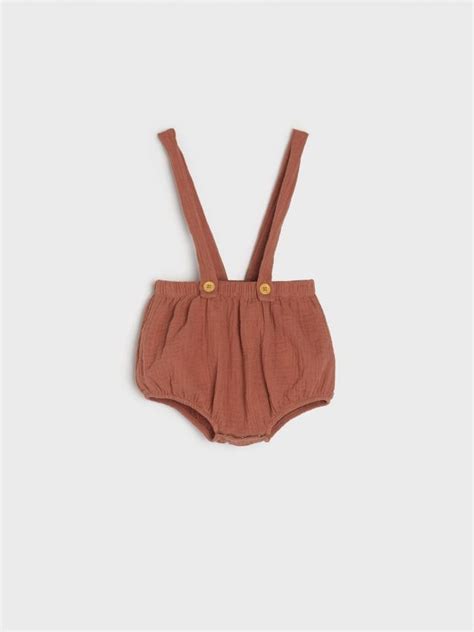 Pantaloni scurți Culoare cafeniu - SINSAY - 0954X-84X