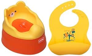 LuvLap Adaptable 2 in 1 Potty Training Seat for 1 + Year child(Orange ...