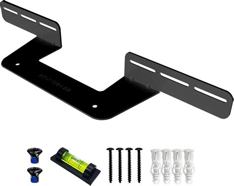 Buy Sonos Beam Wall Mount Bracket, Black, Includes Mounting Hardware ...