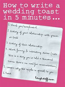 Story Quotes For Wedding Toasts by How To Write A Wedding Toast In 5 Minutes Wedding Story Quotes For Wedding Toasts