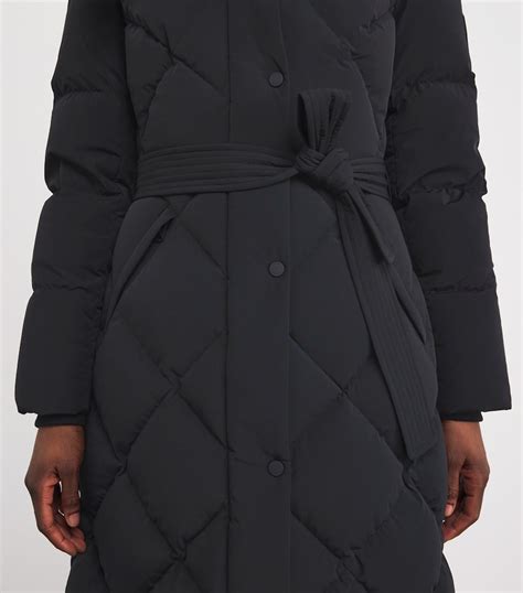 Mackage Black Quilted Layered Laurella Puffer Coat | Harrods IN