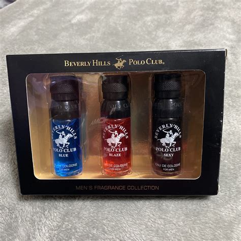 Beverly Hills Polo Club Men’s Cologne Fragrance Blue, Blaze & Sexy ...