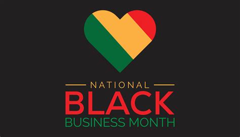 National Black Business Month is observed every year on August.banner ...