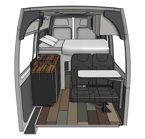 Vista - 144" Sprinter Van Model — Custom Van Builder | Vanlife Customs