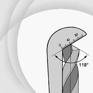 JAIBROS Twist Drill gauge for acute angle of 118 degree upto 2 inches ...
