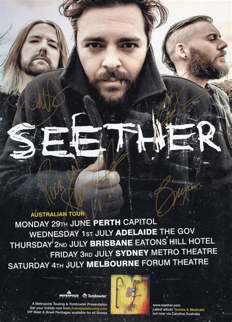 Image result for Seether Signed CD