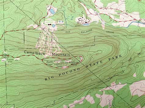 Buy Antique Mount Pocono, Pennsylvania 1966 US Geological Survey ...