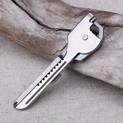Generic Outdoor 6 In 1 Multi Functions Key Tool Portable EDC Key Chain ...