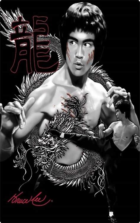 Bruce Lee Flex Poster for Room B33 Paper Print - Abstract, Decorative ...