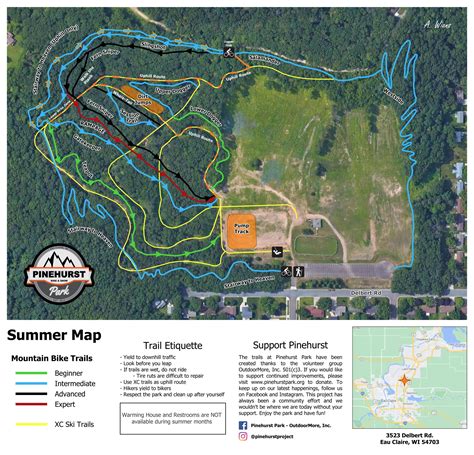 Pinehurst Bike Park Trail Conditions - Eau Claire, WI | Trailbot
