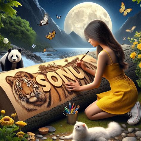 Tree Name Art Ai Photo Editing | 3d Name Art Photo Editing - AK Creator ...