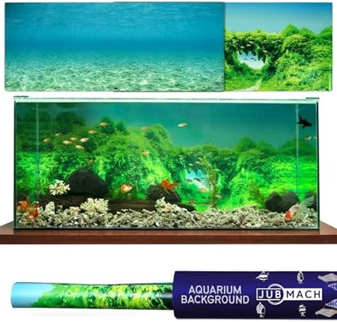 JUBMACH Premium Aquarium Background 50 Gallon Fish Tank Background | 16 ...