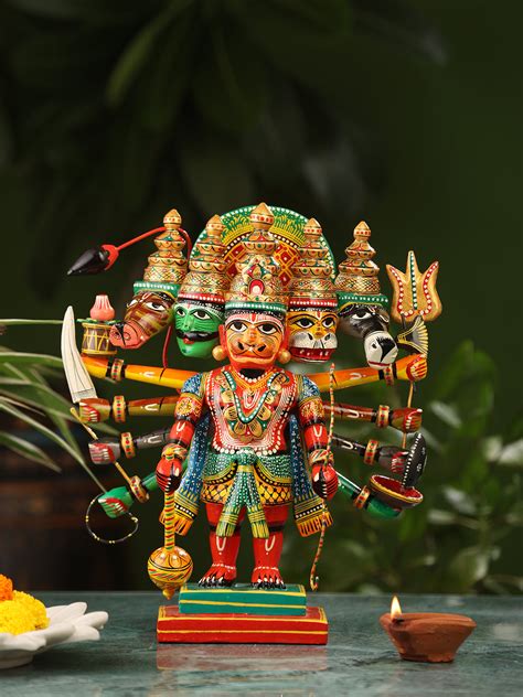 Panchmukhi Hanuman -Single piece – Revive Home