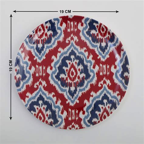 Buy Meadows Theme Melamine Printed Side Plate - 19cm from Home Centre ...