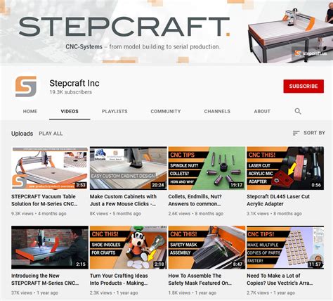 Stepcraft CNC Tutorial 的图像结果