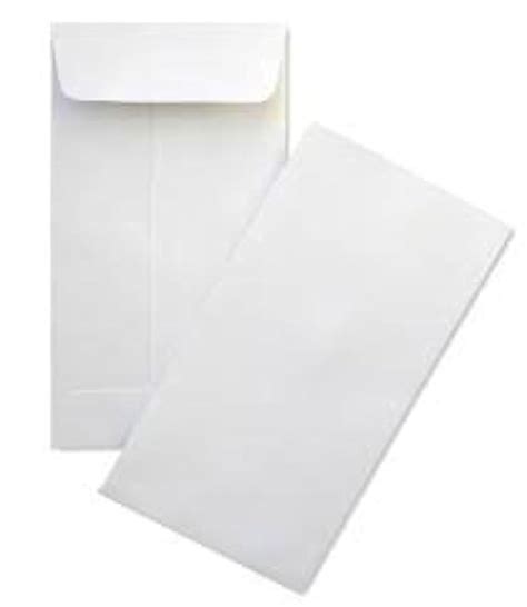 Abha Envelope Size 10X4.5, White Letter Size Envelopes Ideal For Home ...