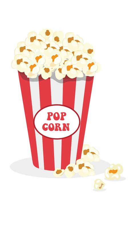 Popcorn Bowl Clipart
