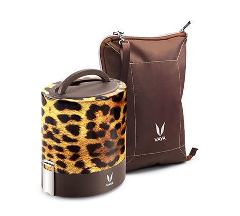 Vaya Stainless Steel Lunch Box - Buy TyffynLyte 1000 ml Cheetah with ...