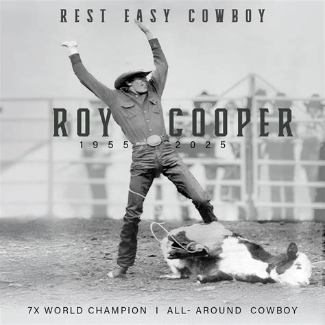 ROY COOPER: RODEO LEGEND GONE TOO SOON - Ropers Sports News