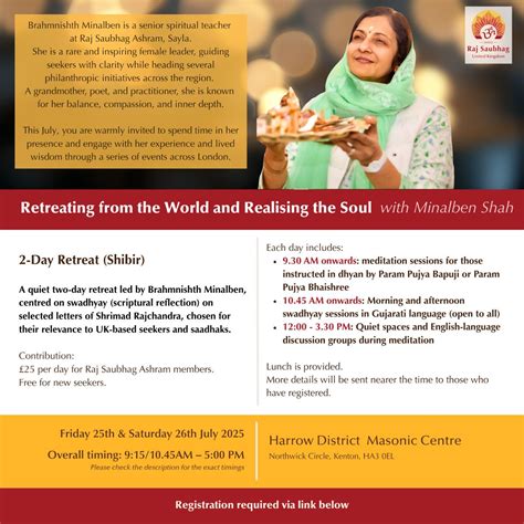 2-day Shibir: Retreating from the World and Realising the Soul, Day 1 ...