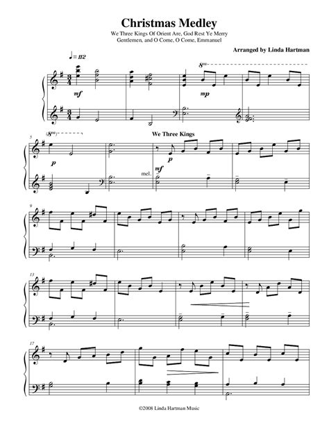 Free Easy Piano Sheet Music Christmas at Hugo Carter blog