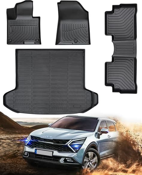 for 2024 2023 Kia Sportage Floor Mats (Only for Gasoline), Custom Fit ...