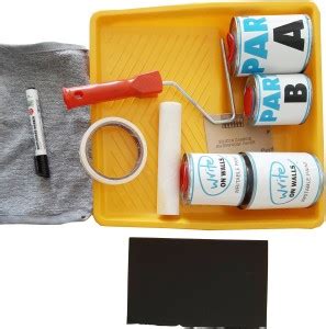 writeonwalls WOW - 30 sqft DIY KIT TRANSPARENT Functional Wall Paint ...