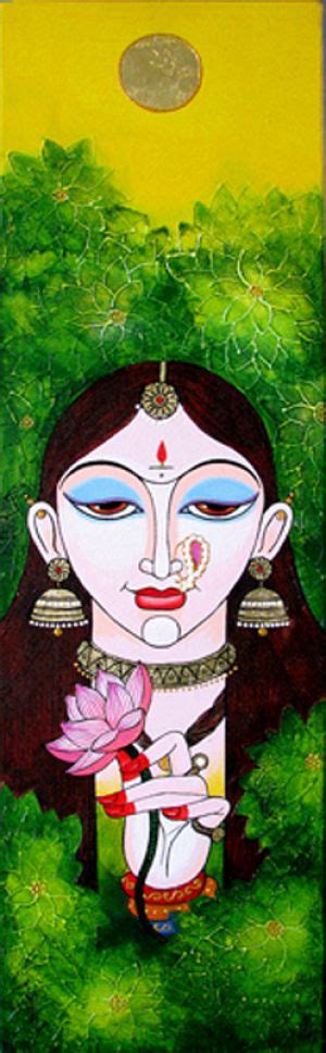 Buy Painting Usha Artwork No 4231 by Indian Artist Varsha Kharatmal