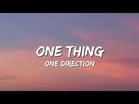 Image result for One Simple Thing Lyrics