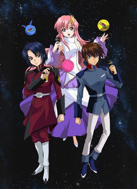 Gundam Seed Destiny Kira And Lacus Kiss