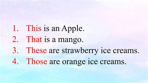 PPT Demonstrative Pronouns (These, this, that, those) | PPTX