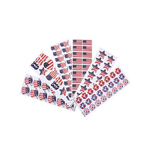 100Pc Patriotic Sticker Assortment (With Sticky Notes) : Amazon.in