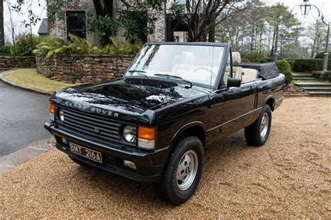 1982 Land Rover Range Rover Convertible by Wood & Pickett for sale on ...