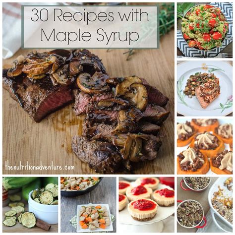Recipes Using Maple Syrup 的图像结果
