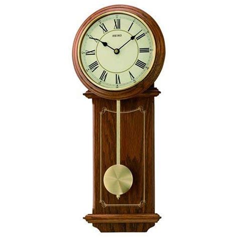 Buy SEIKO Abstract Wood Pendulum Clock (52.5 cm x 21.5 cm x 6.8 cm ...