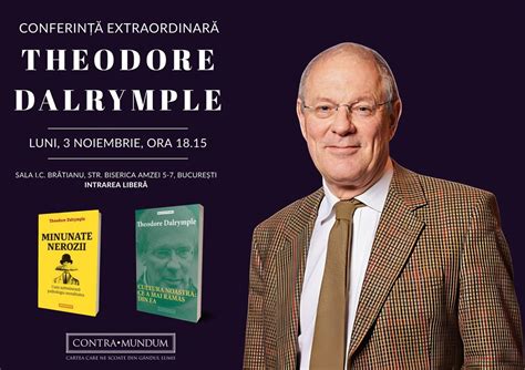 Theodore Dalrymple la București, Sala I.C. Brătianu, Bucharest, 3 ...