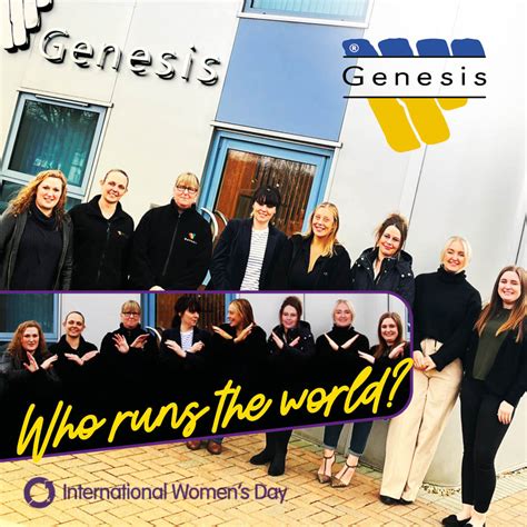 International Women's Day! - Genesis | For the Perfect Finish