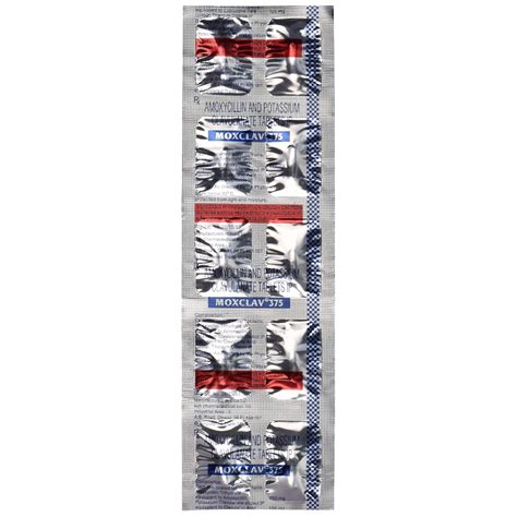 Moxclav 375 - Strip Pack of 10 Tablets : Amazon.in: Health & Personal Care