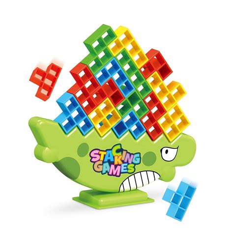 Kids Dinosaur Balance Blocks Stacking Game – CRAZE