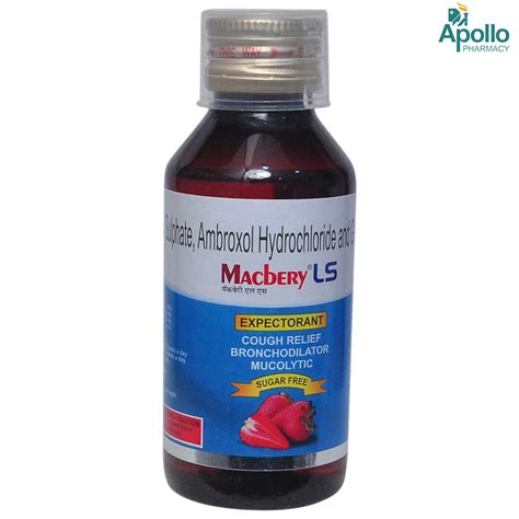 Macbery LS Expctorant | Uses, Side Effects, Price | Apollo Pharmacy