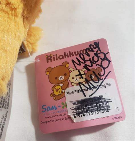 Rilakkuma San-X Original Dressed As A Fluffy Tiger - | Ubuy India