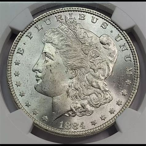 1884 Morgan Silver Dollar NGC MS-63 - Old Pueblo Coin