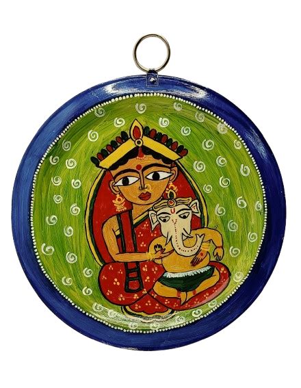 Authentic Pattachitra Craft Wall Decor on Aluminium Plate - Mukherjee ...