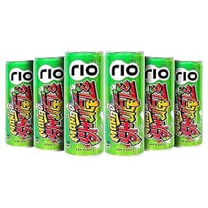 Rio Raw Mango Bubbly Fruit Drink Can | Soft Drink | Exotic Fruit Juice ...