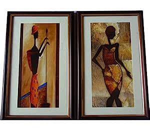 Famacart Home Décor Wooden Painting Wall décor Hangings : Amazon.in ...